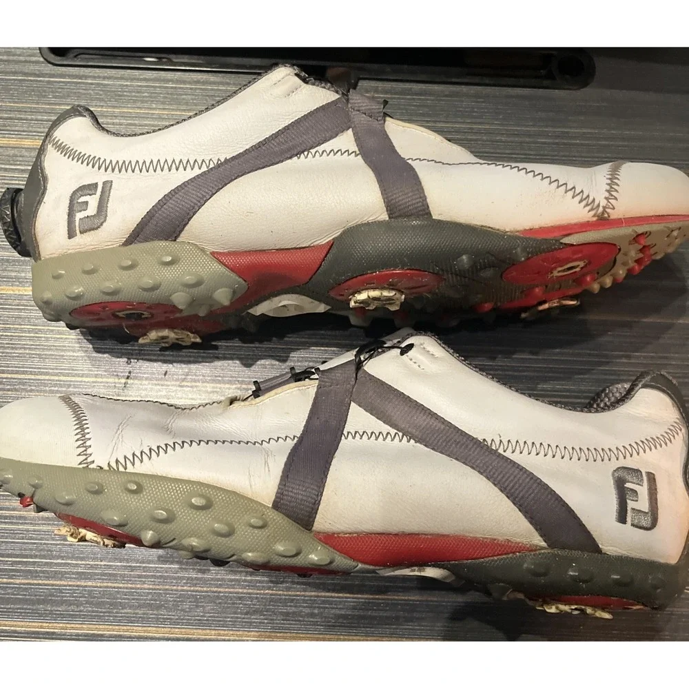 Footjoy Mens M Project BOA Spiked Golf Shoes Style # 55255 9.5 M